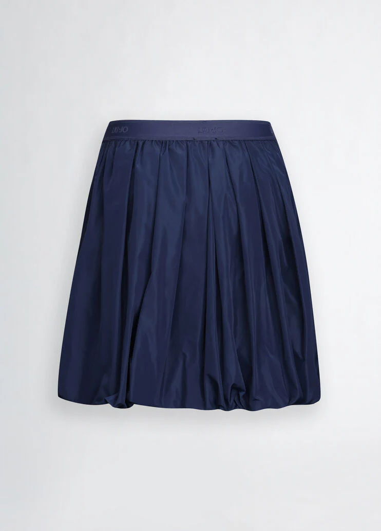 Taffeta miniskirt