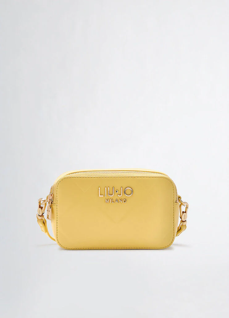 Small yellow crossbody bag