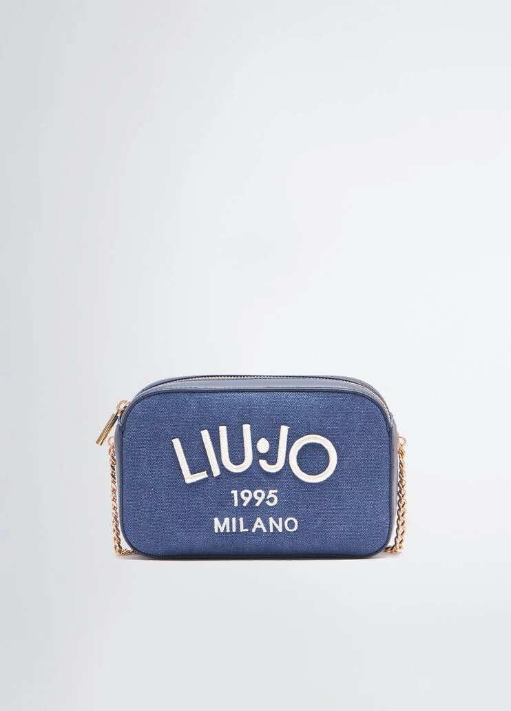 Blue crossbody bag