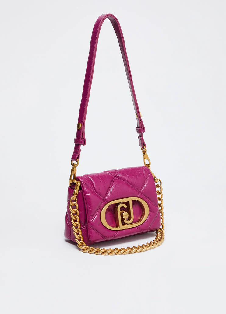 Small matelassé LaPuffy bag