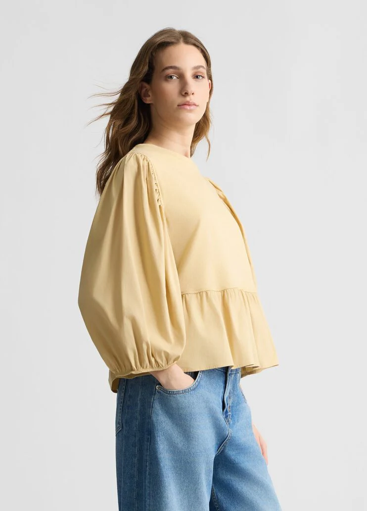 Poplin blouse