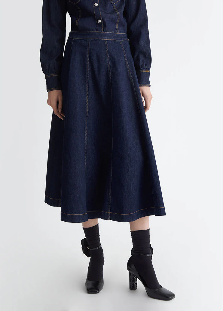 Denim skirt