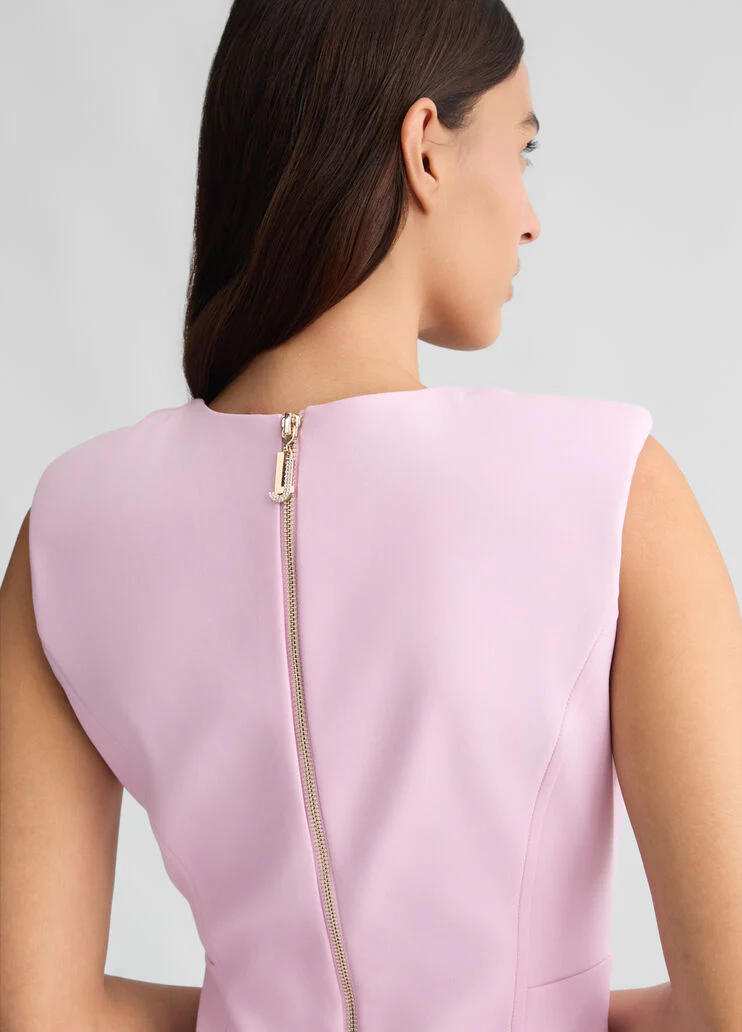 Light pink sheath dress