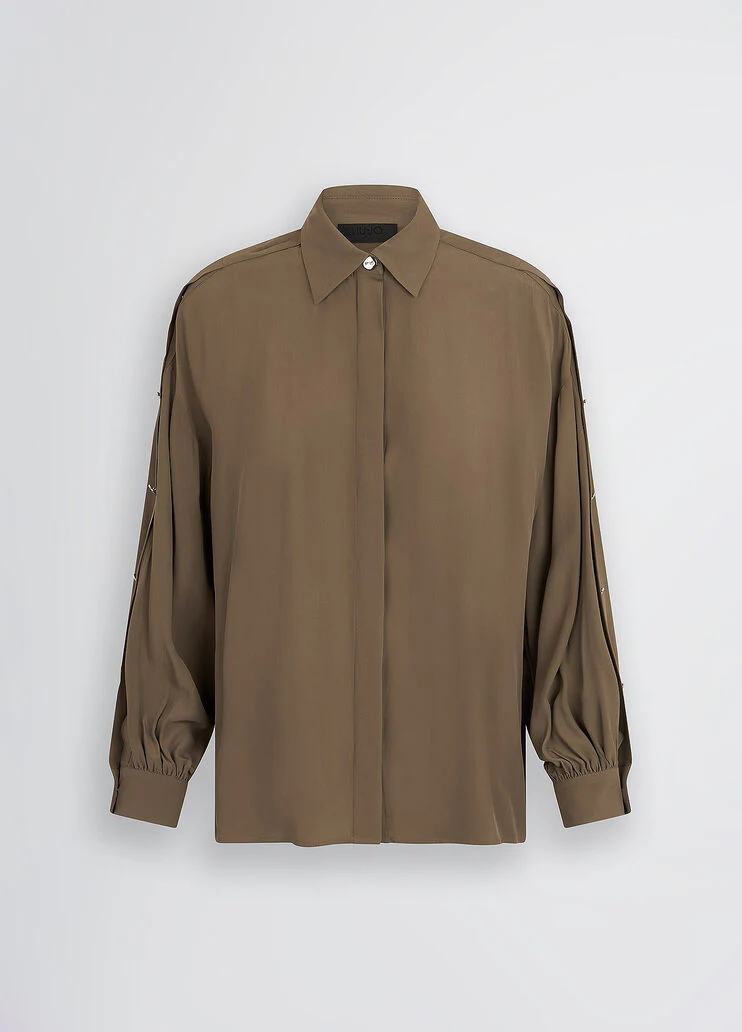 Crêpe de chine shirt