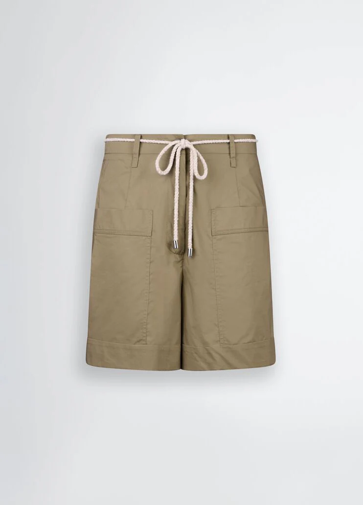 Poplin shorts