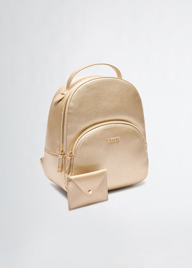 Rucksack with clutch bag