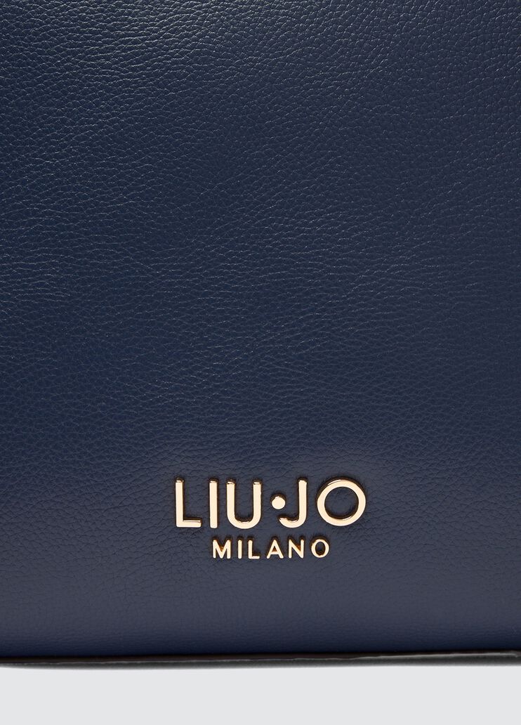 Dark blue shopping bag