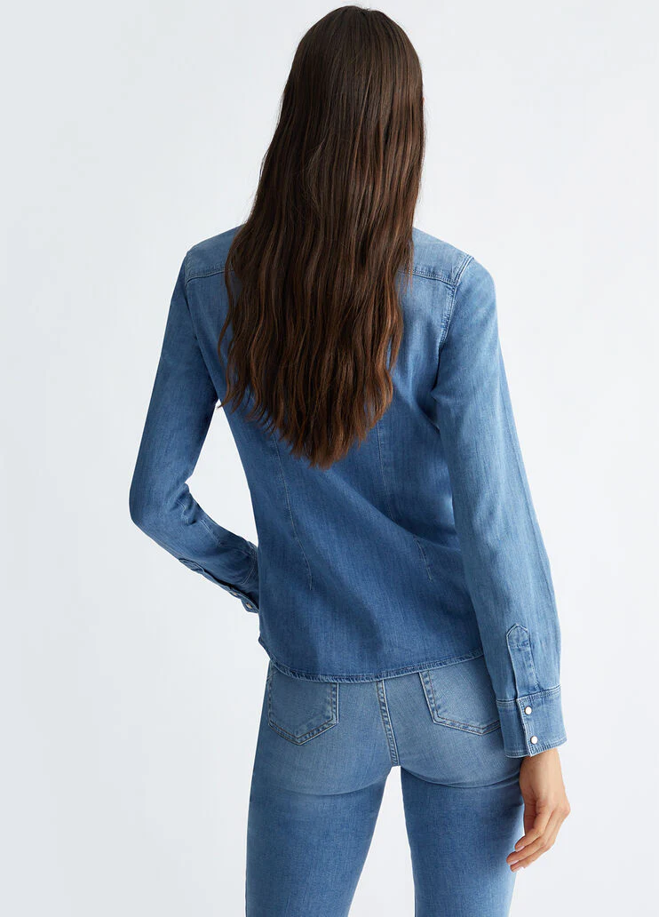 Denim shirt