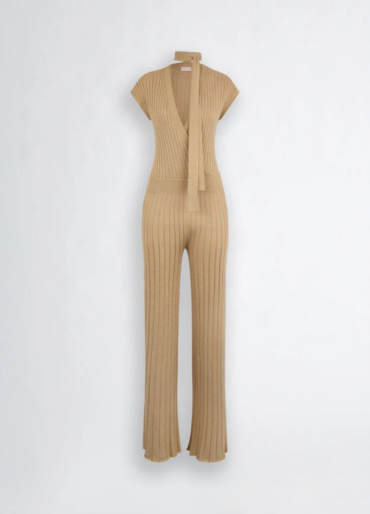 Elegant lurex jumpsuit