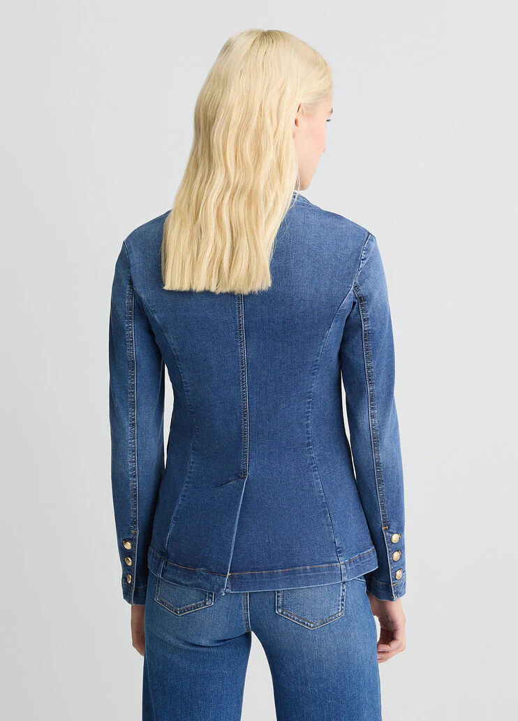 Denim blazer