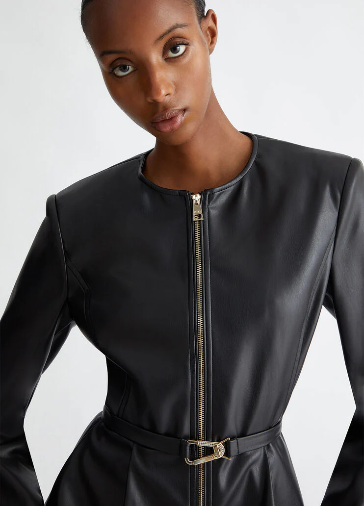 Coated fabric jacket