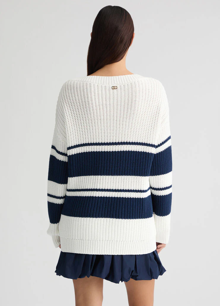 Striped pullover