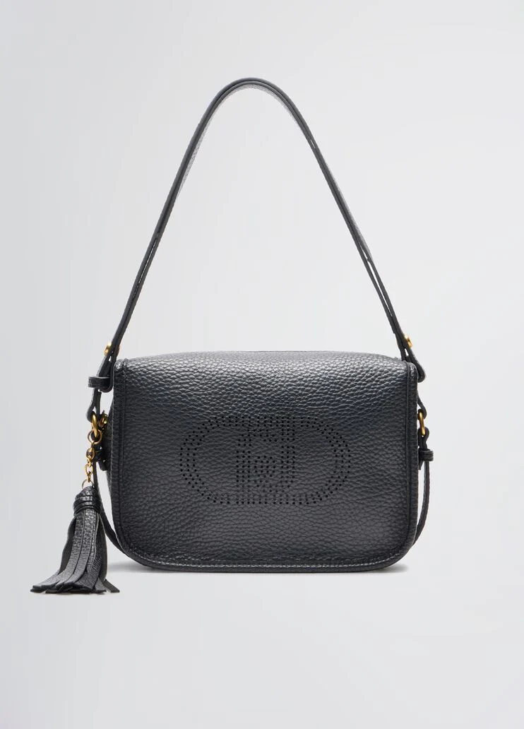Black shoulder bag