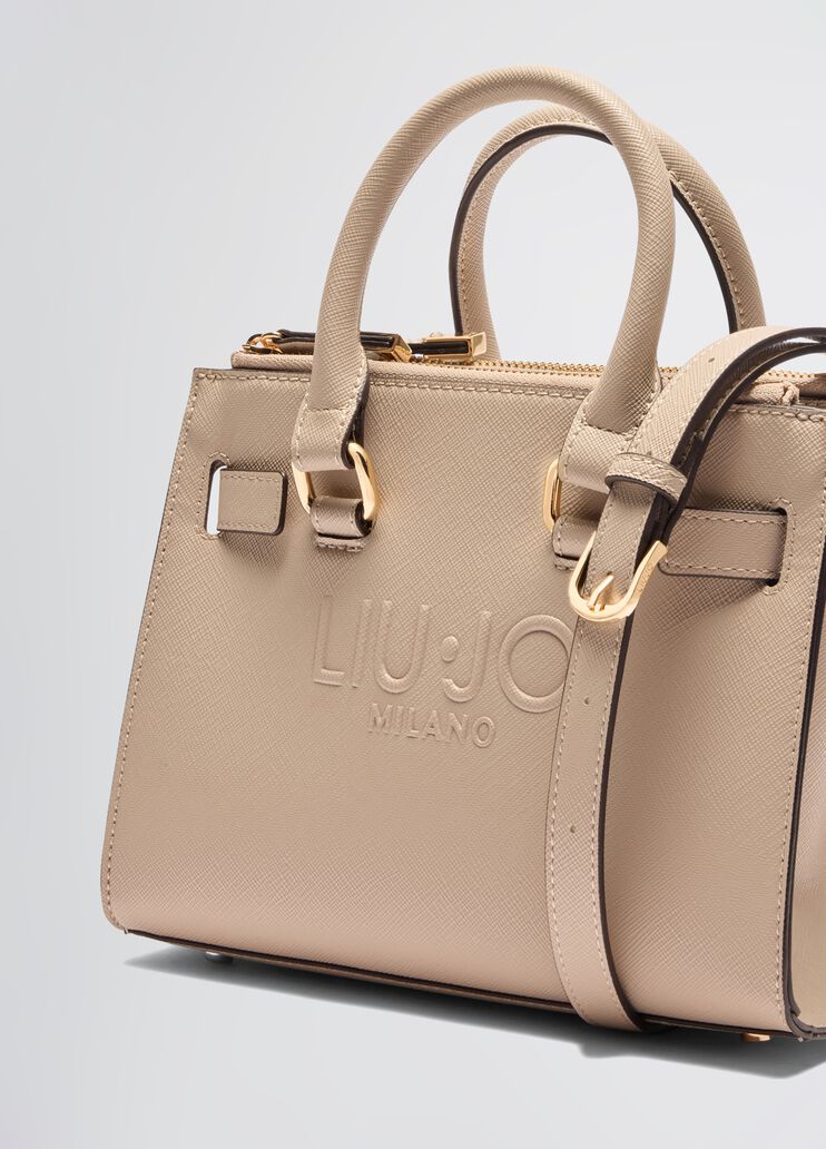Beige handbag