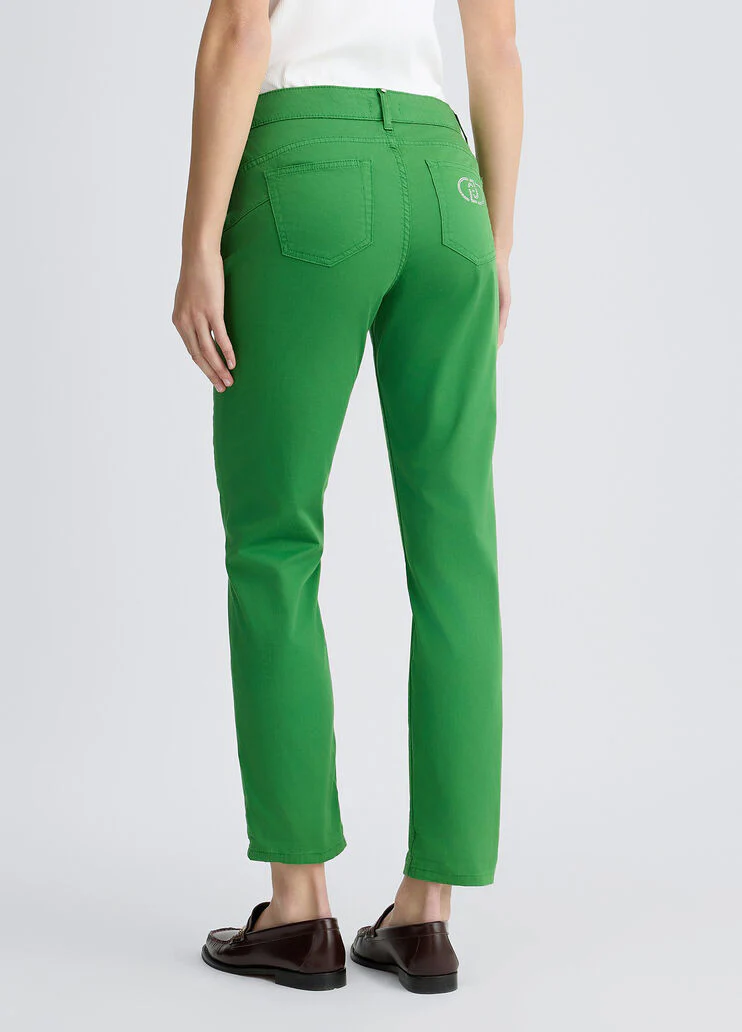 Cropped skinny trousers