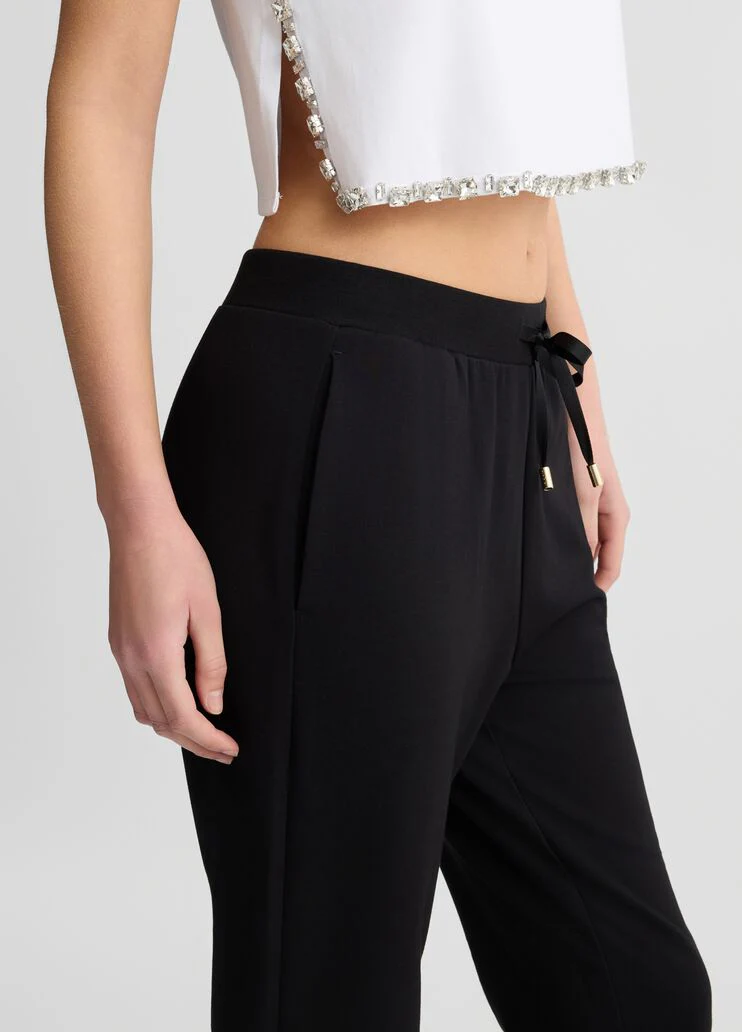 Jogging pants in jersey