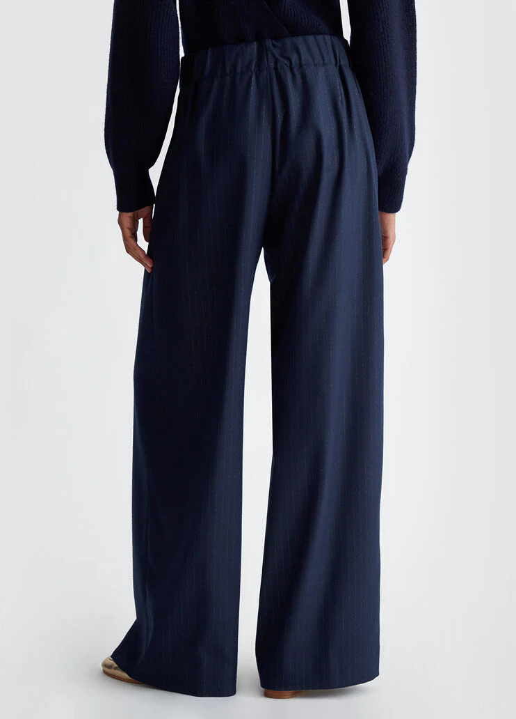Pinstripe trousers