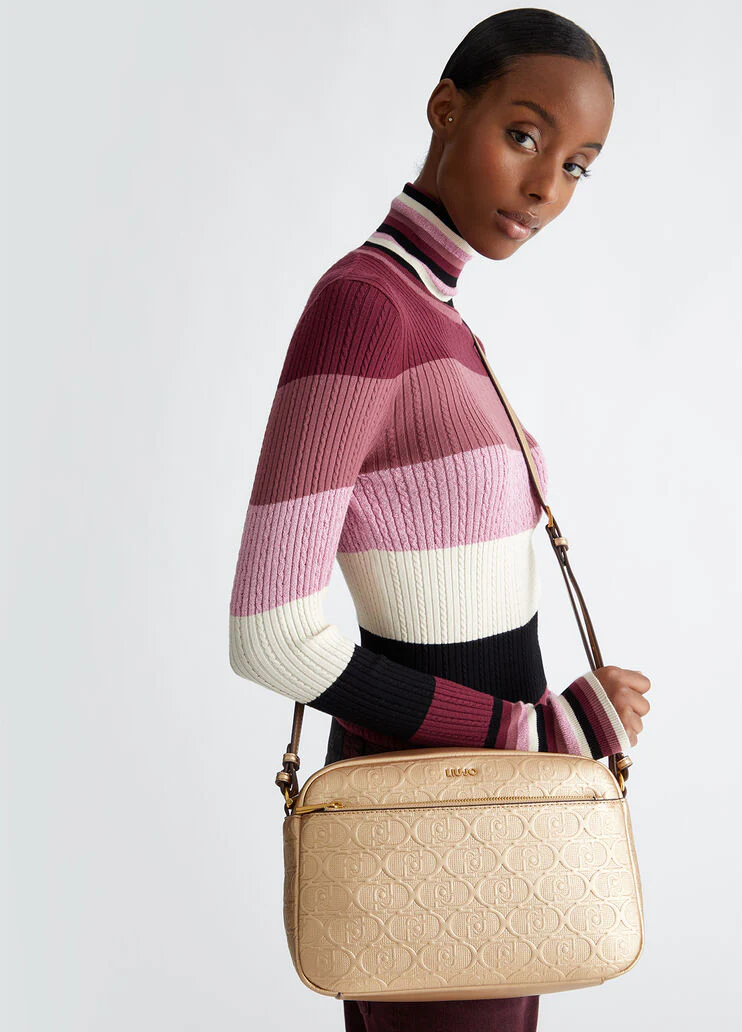 Crossbody bag with logo