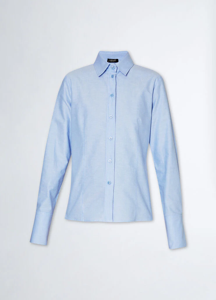 Cotton Oxford shirt