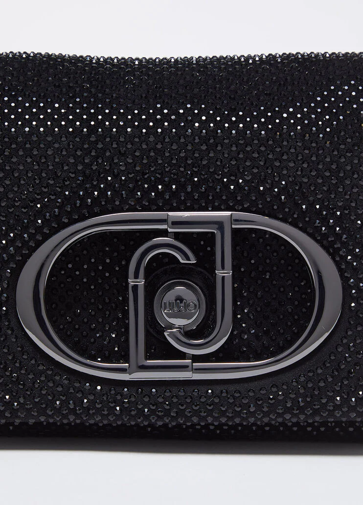 Small LaPuffy bag with rhinestones