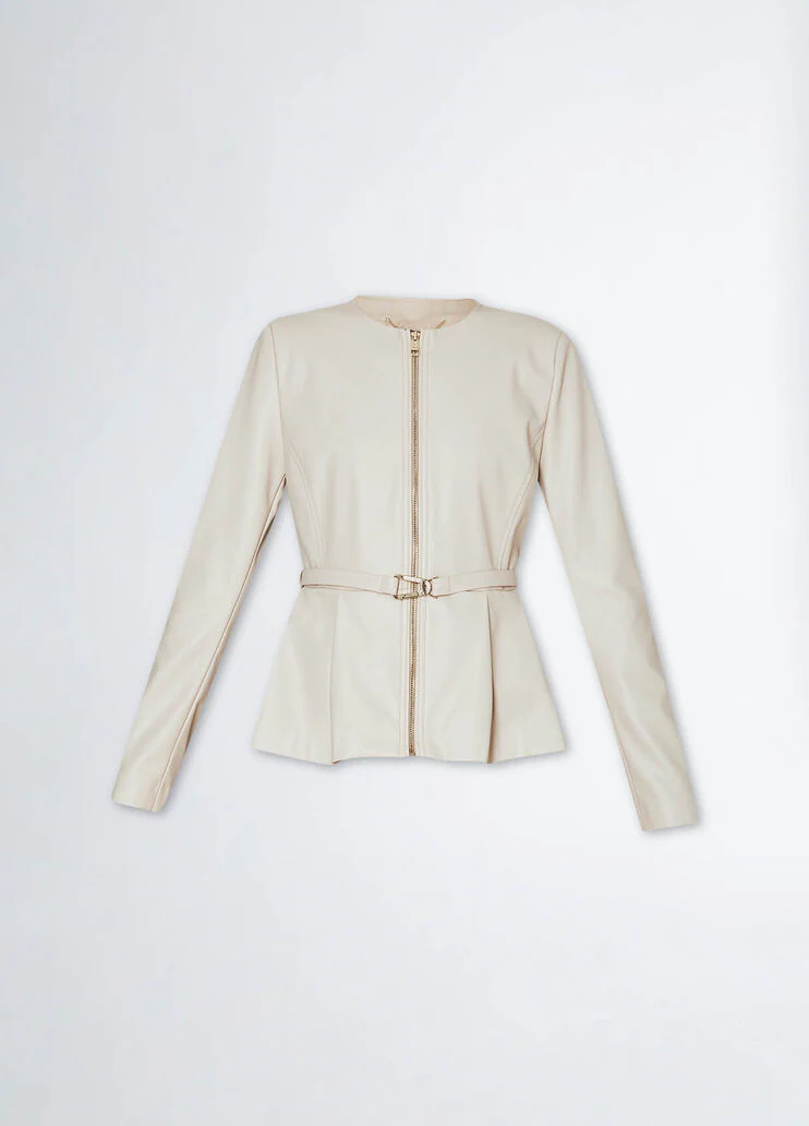 Coated fabric jacket