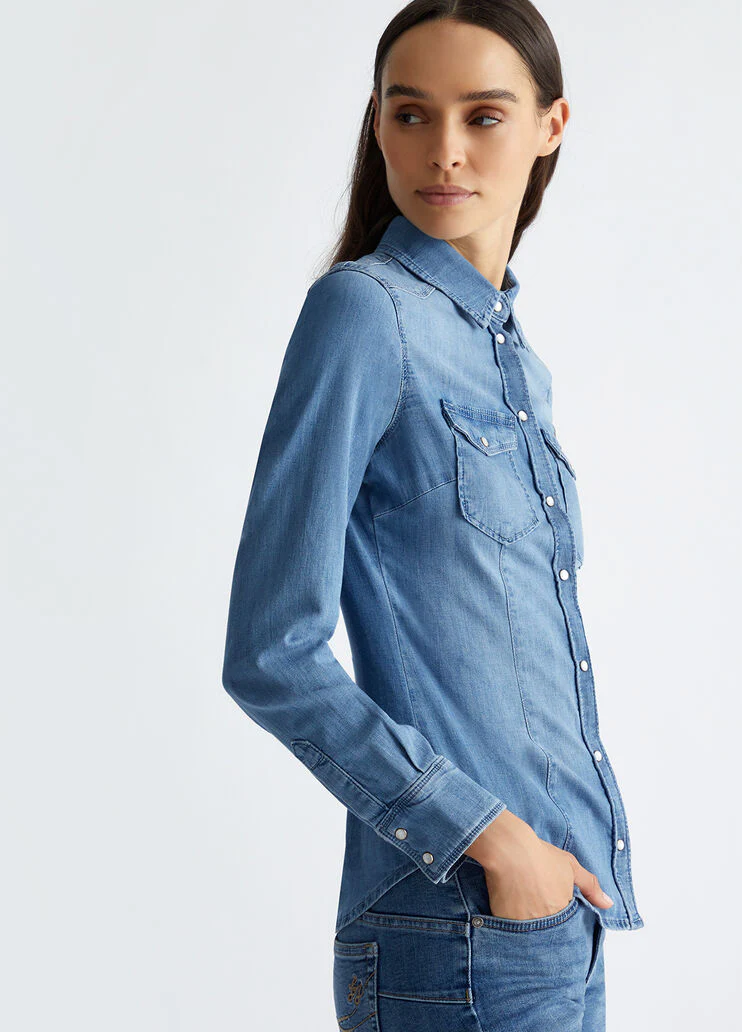 Denim shirt