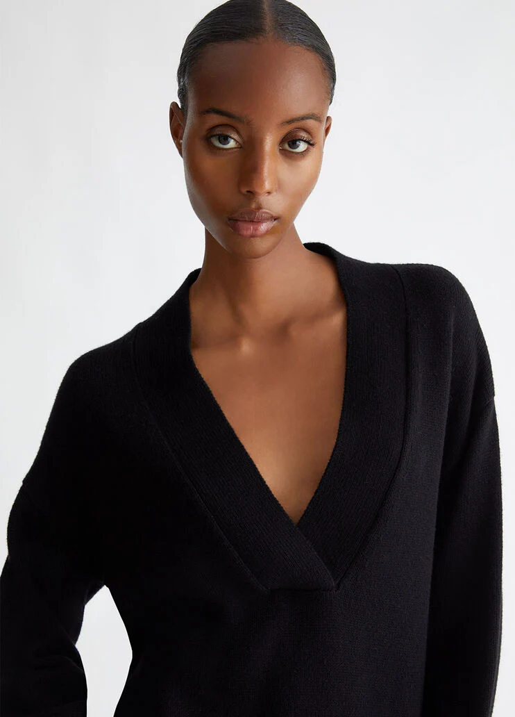 Wool and cashmere sweater