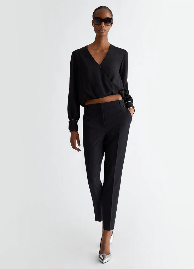 Crêpe de chine blouse