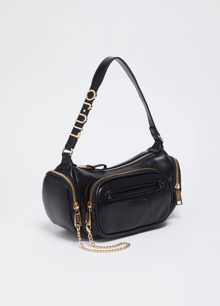 Black shoulder bag