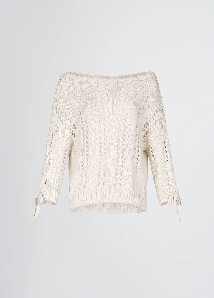Cotton blend sweater