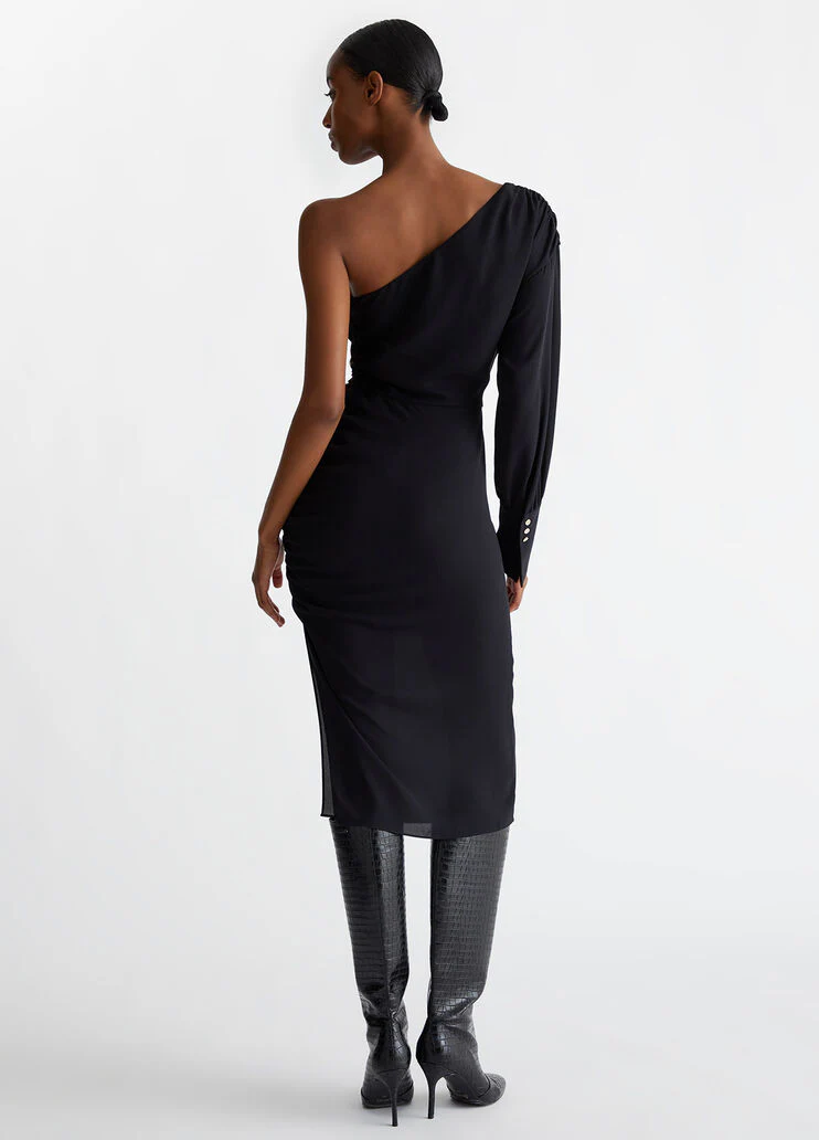 Smart one-shoulder dress