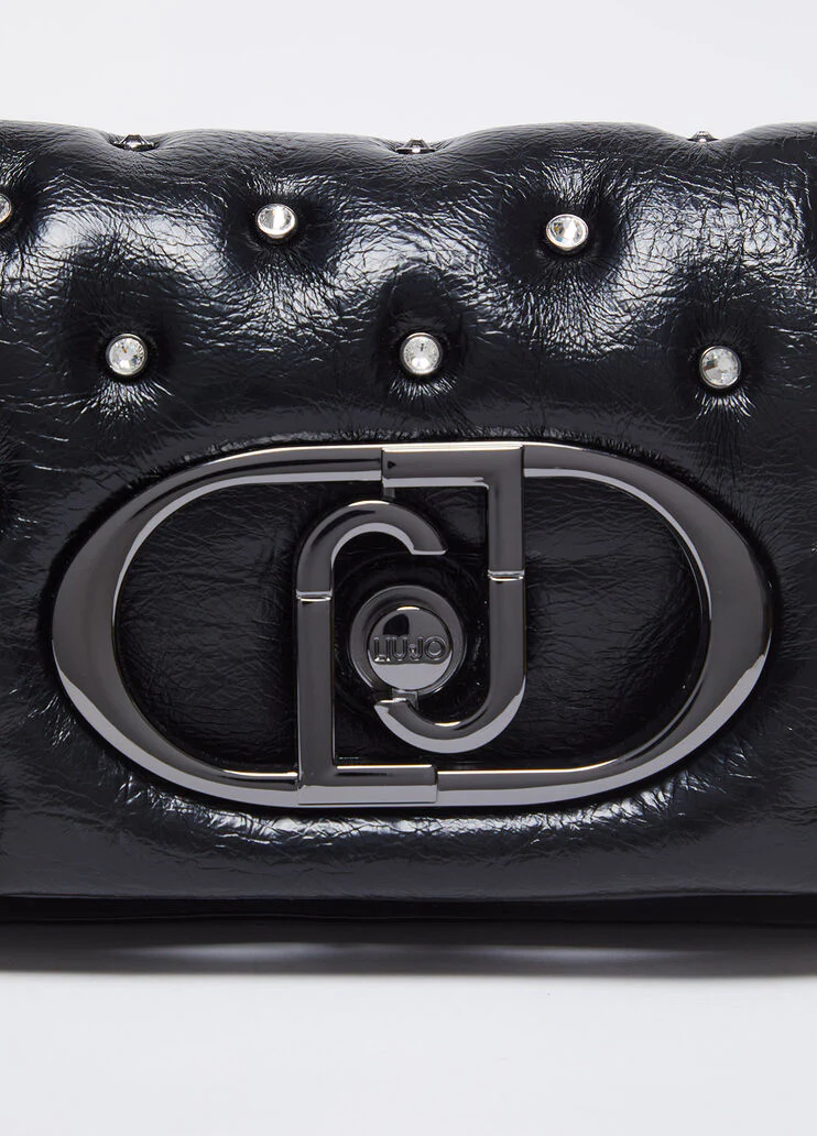 LaPuffy small bag with rhinestones