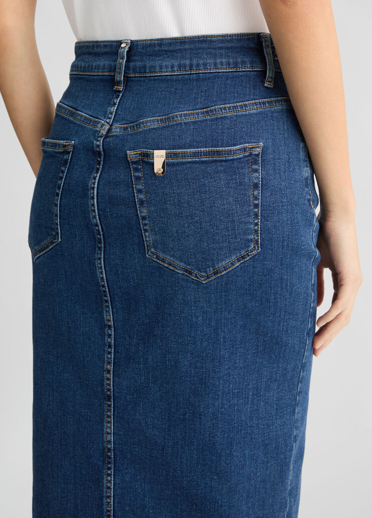 Denim skirt