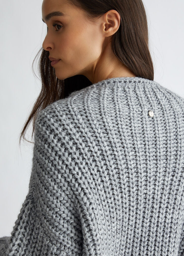 Wool and alpaca blend sweater