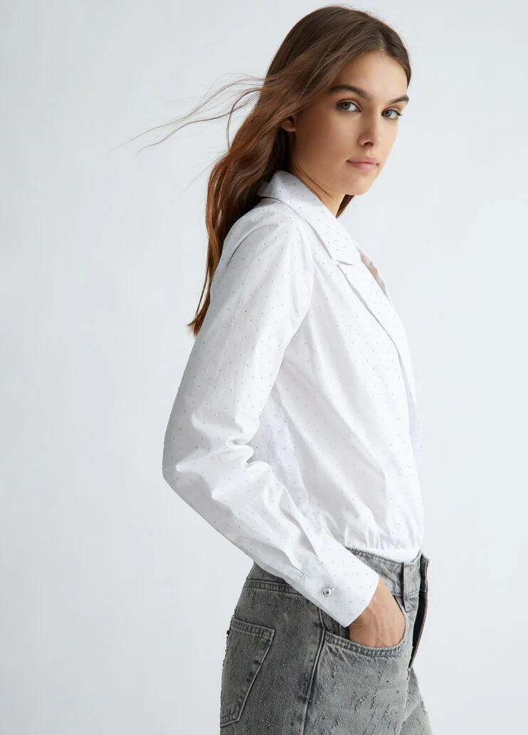 Bodysuit with mini-studs