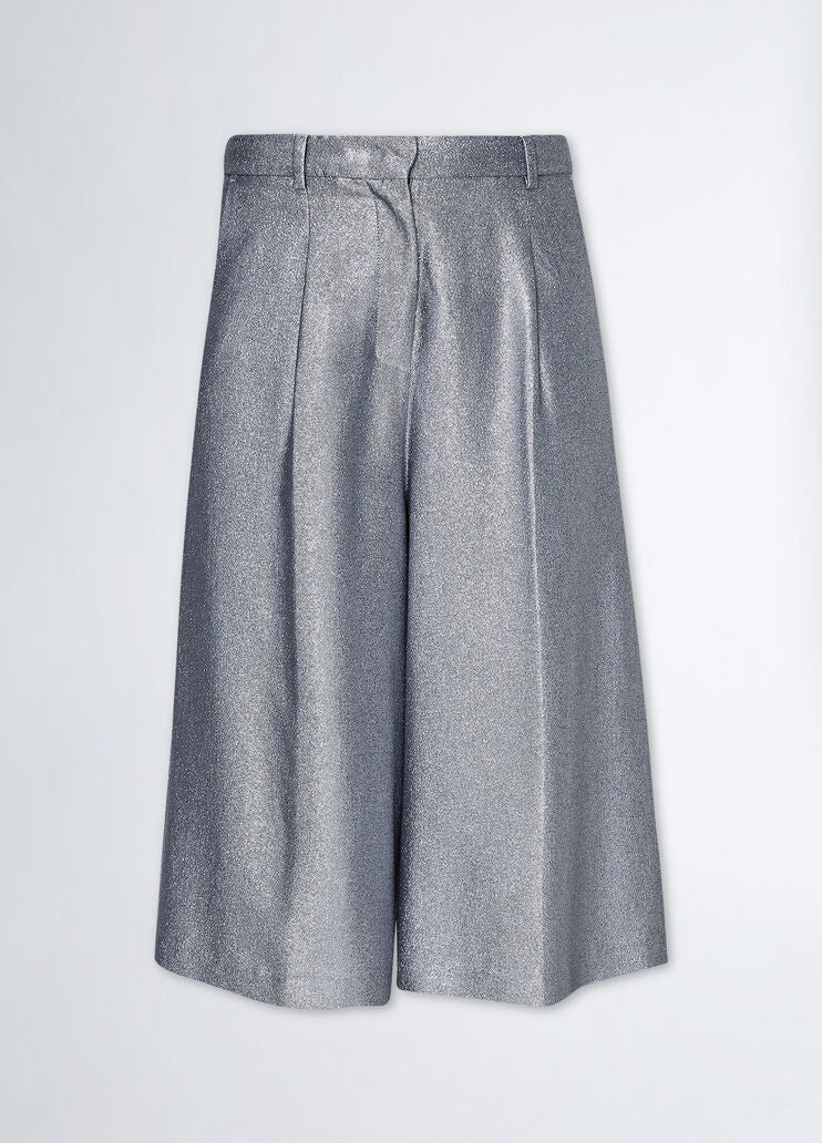 Lurex culottes