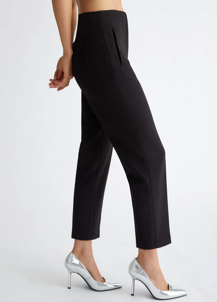 Stretch cropped trousers