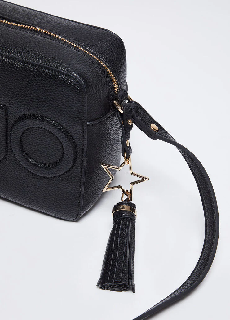 Crossbody bag with charm