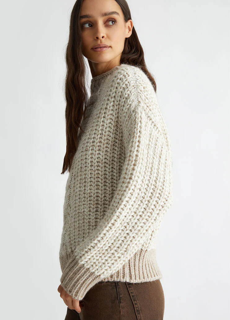 Wool and alpaca blend sweater