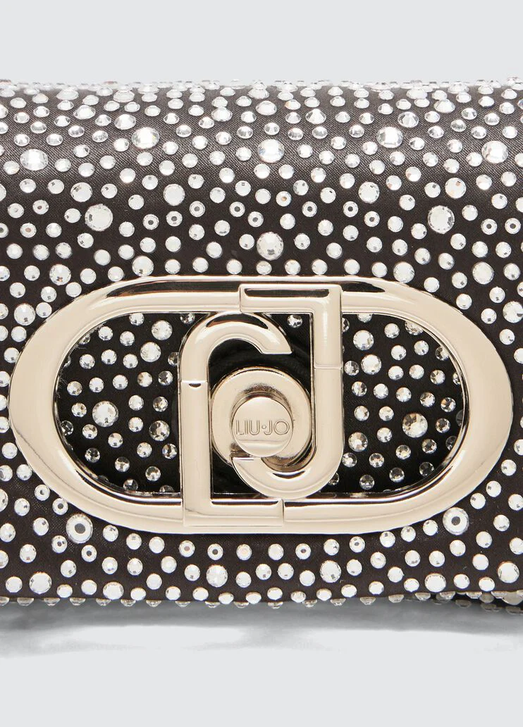 Mini LaPuffy bag with rhinestones