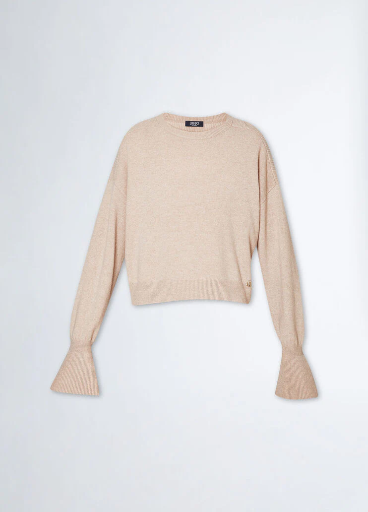 Wool and cashmere sweater