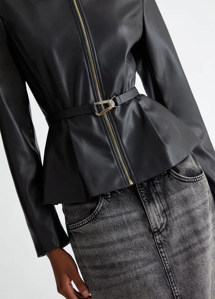 Coated fabric jacket