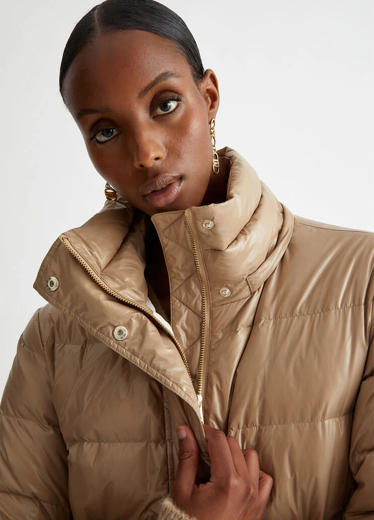 Padded jacket with hood