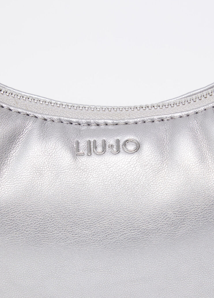 Solid-colour shoulder bag