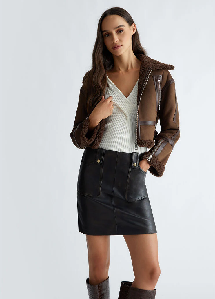 Coated fabric jacket