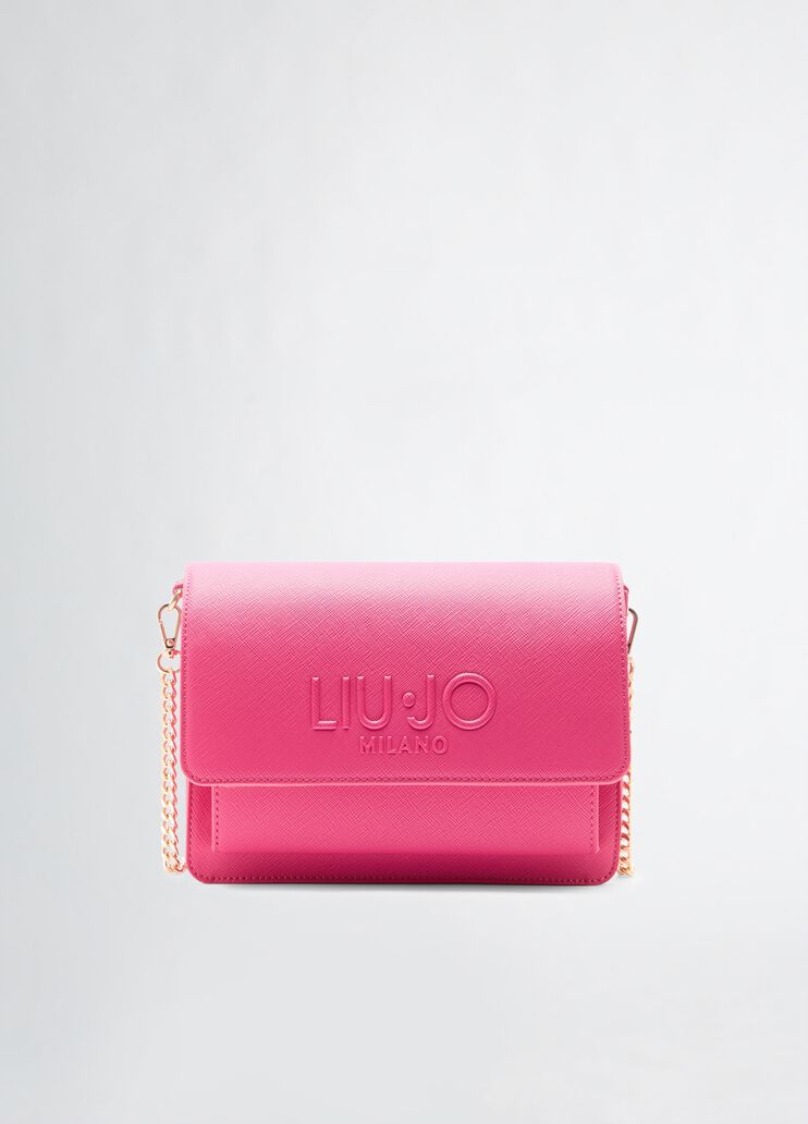 Bright pink crossbody bag