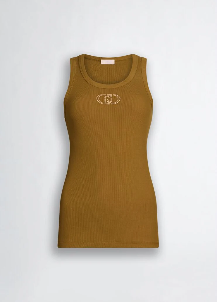 Cotton top with logo