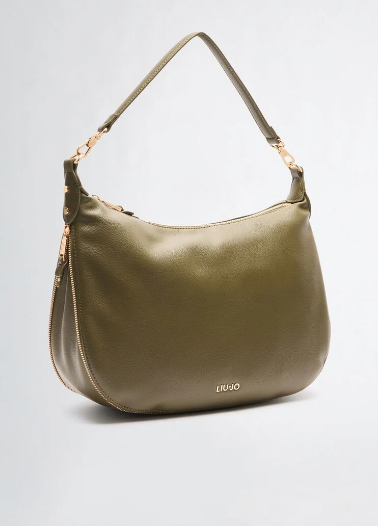 Khaki green shoulder bag