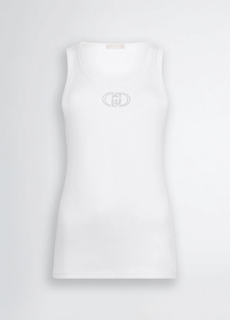 Cotton top with logo