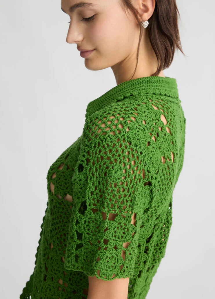 Malfil crochet cardigan